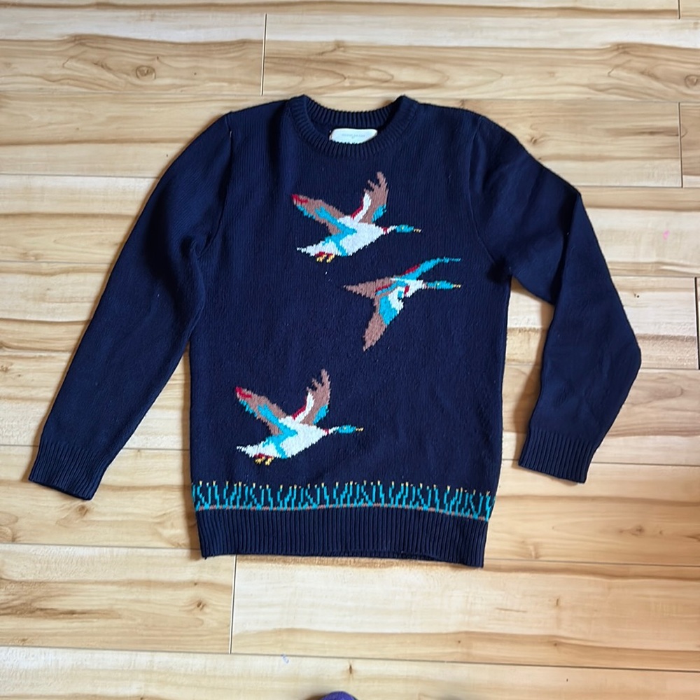 River Island geese sweater